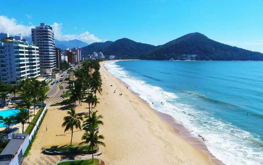 Ap Na Avenida Da Praia Caraguatatuba Luaran gambar