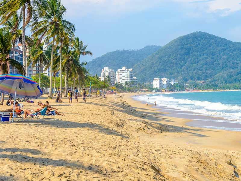 Ap Na Avenida Da Praia Caraguatatuba Luaran gambar